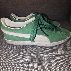 Puma Kids Green Sneakers